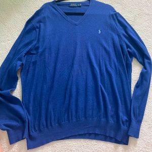 Mens Ralph Lauren v neck sweater